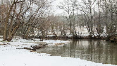 Enoree River during winter